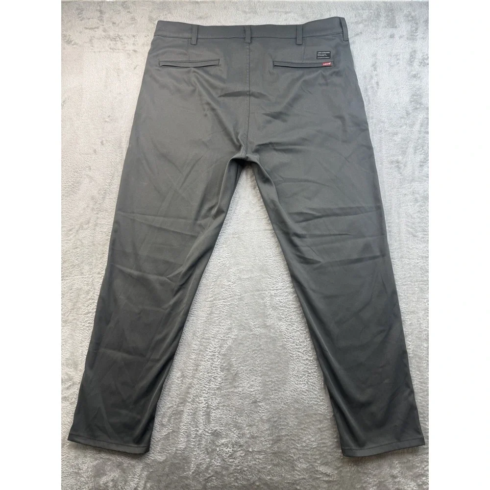 Levis‎ XX Standard Taper Chino 38x30 Grey Quick Dry Strech